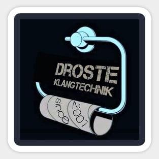 Schief & Tief Droste Logo Sticker